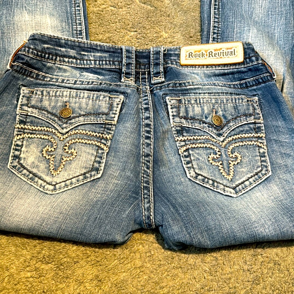 Rock revival jeans boot Julee style